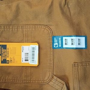 Carhartt 38×32 & 38×34 Brown Pants